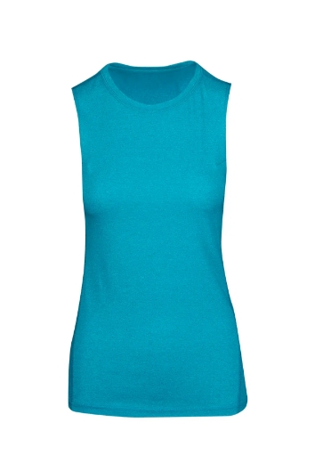 Picture of RAMO, Ladies Heather Sleeveless Tee